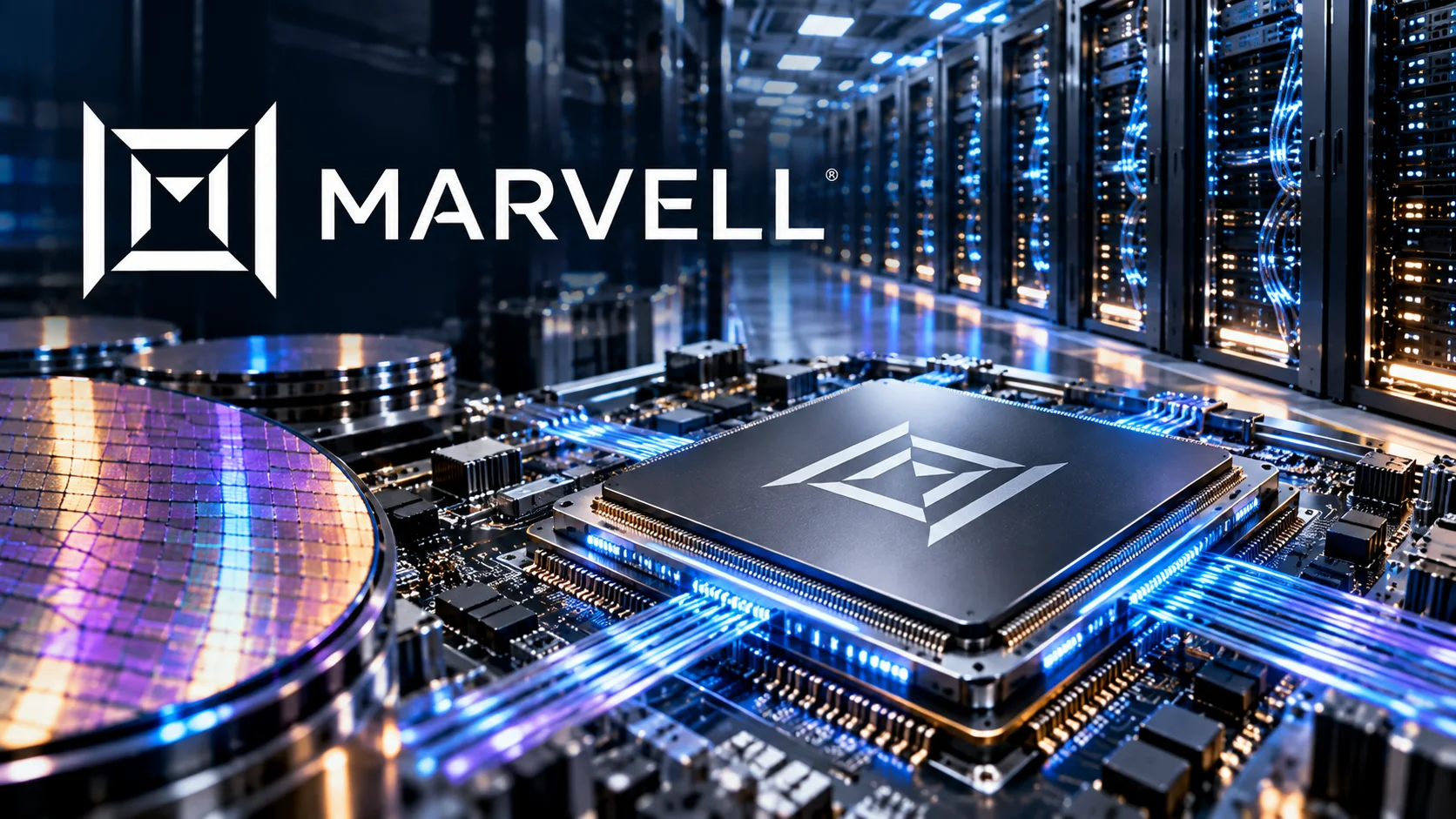 Marvell raises its long-term revenue targets as AI data-center demand accelerates.