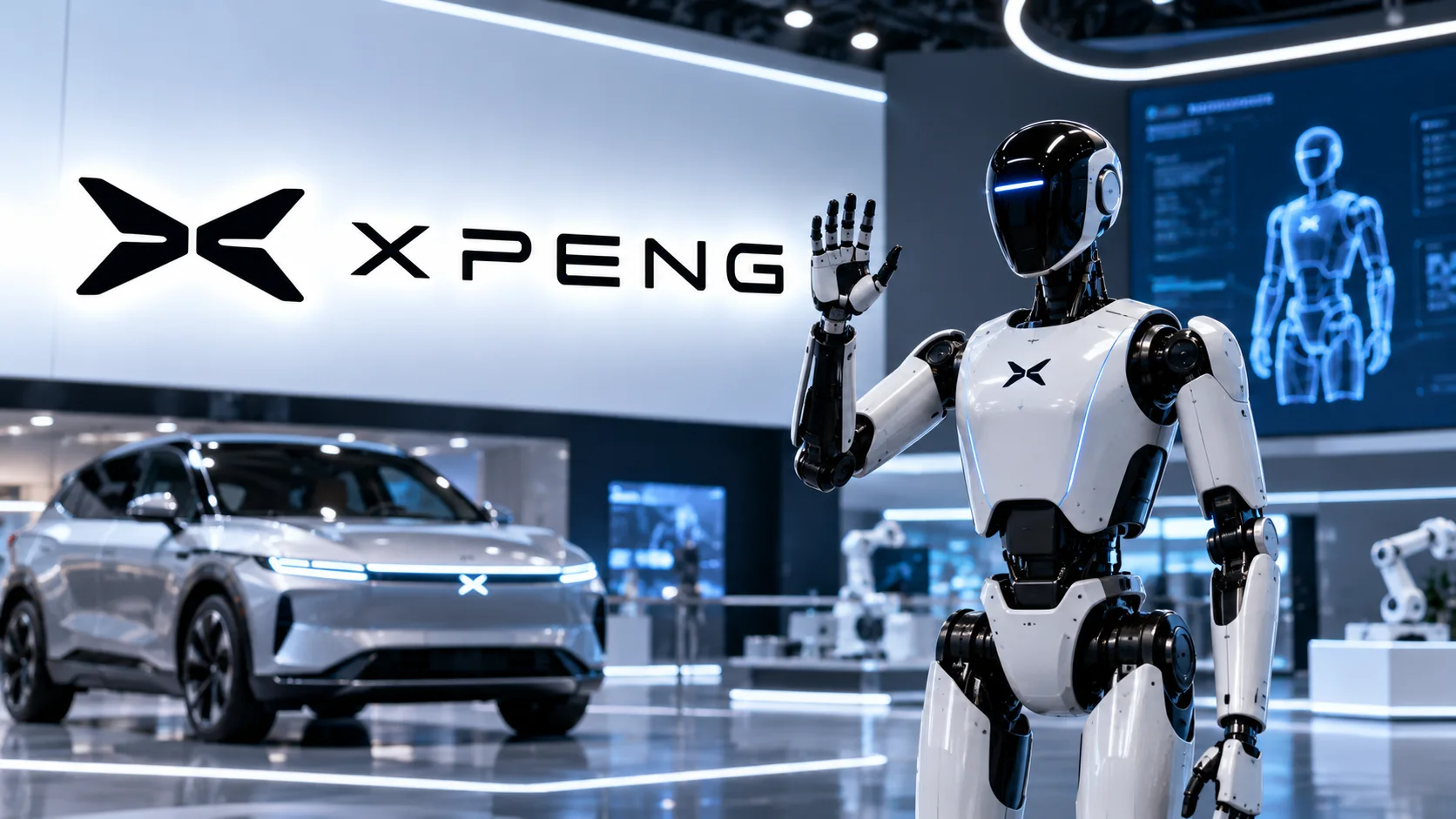 XPeng IRON humanoid robot designed for autonomous physical AI applications