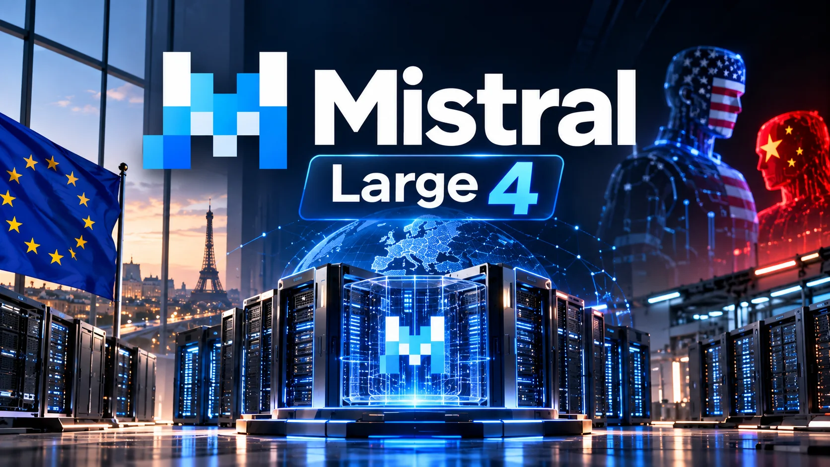 Mistral launches Large 4 one-trillion-parameter AI model