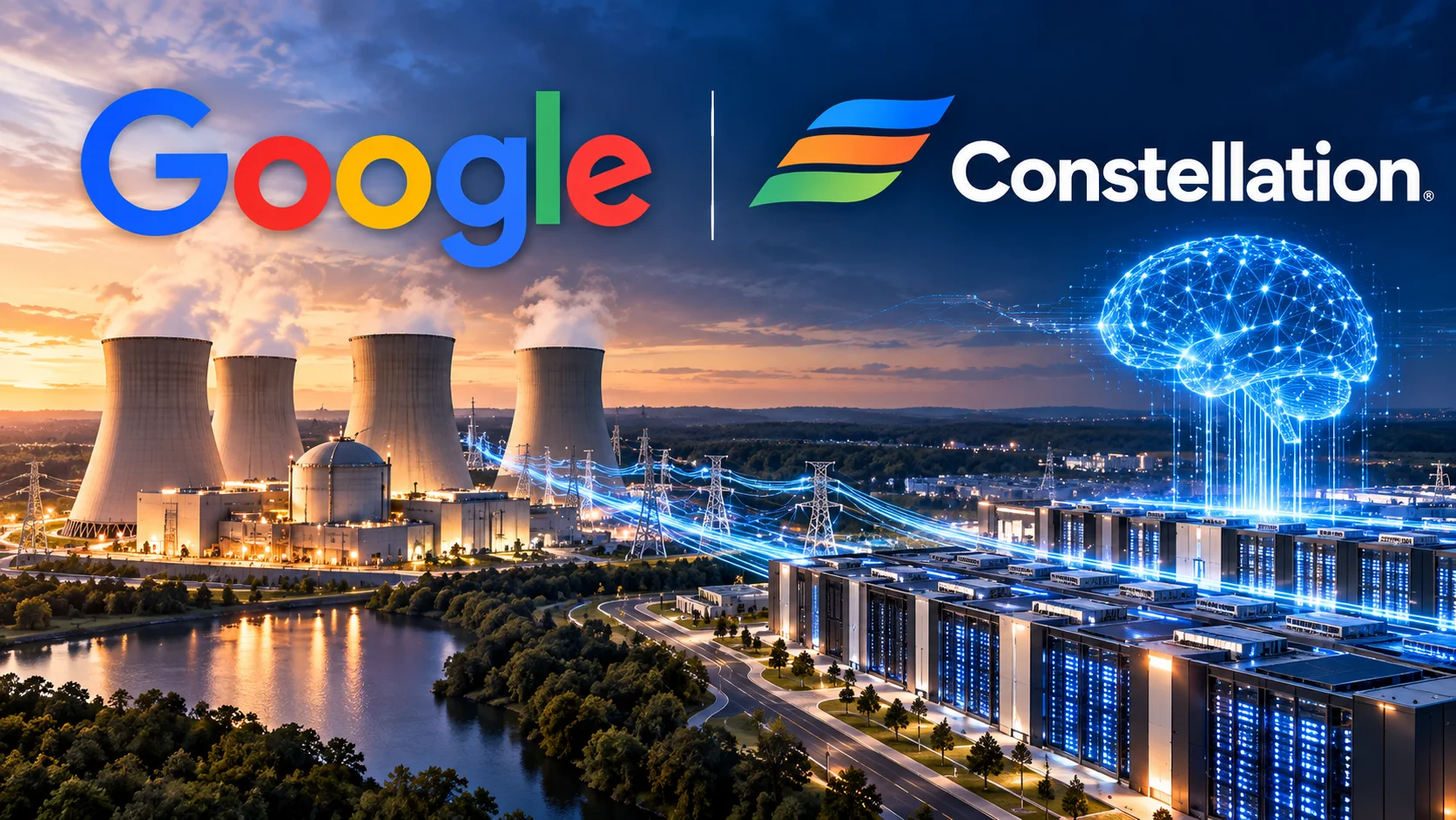 Google and Constellation Energy sign nuclear power deal for AI data centers