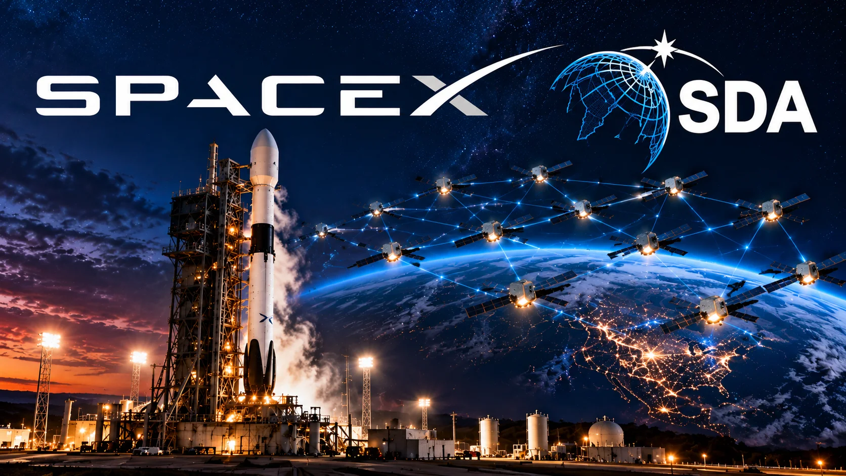 SpaceX SDA T1TL-A mission carrying Northrop Grumman satellites