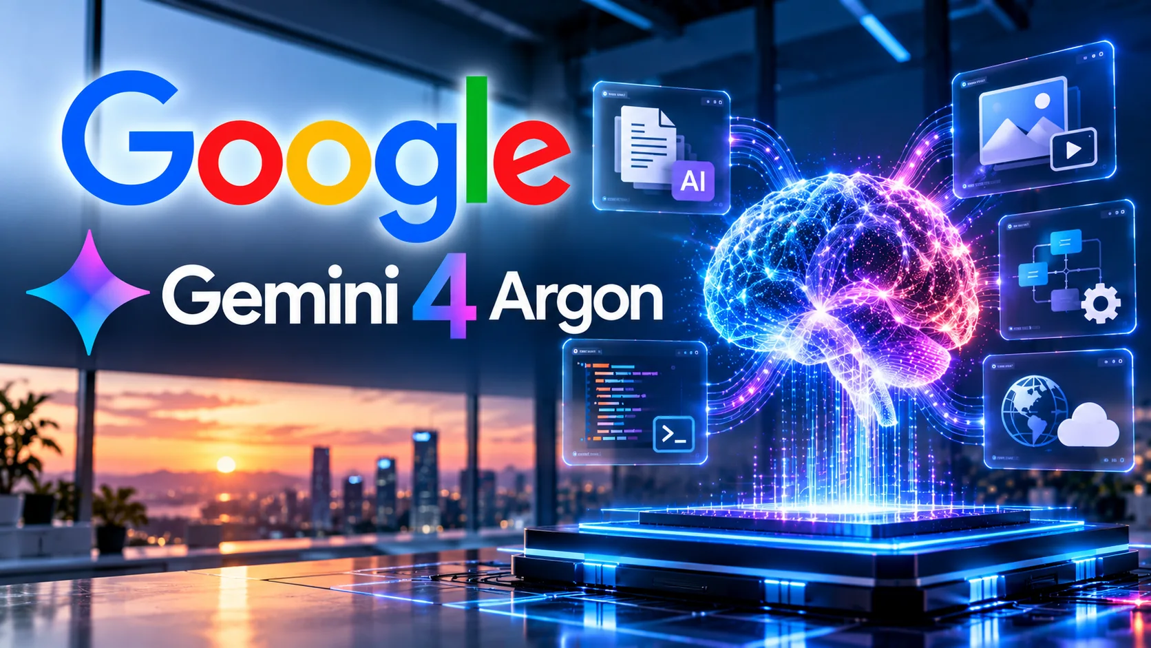 Google Gemini 4 Argon frontier AI model designed for complex workflows